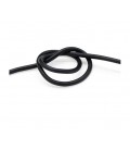 Кабель силиконовый луженный AWG 6 Black (черный) цена за метр