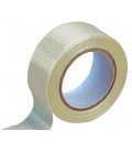 Скотч армированный прозрачный (сверхпрочный), ширина 48 мм, длина 50 м