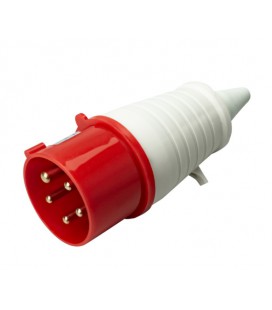 Вилка кабельная HOROZ SF-025, 5 контактов, 3Р+N+E, 32А, 380V, IP44