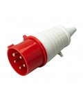 Вилка кабельная HOROZ SF-025, 5 контактов, 3Р+N+E, 32А, 380V, IP44