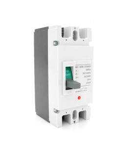 Двухполюсный автомат постоянного тока MCCB M1-250/2300Z, 200A, DC550-1500V, 25kA