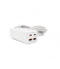 Сетевой фильтр LDNIO SС1418, 1 Розетка + 2 USB +2 Type-C, 2 м, сечение 3х0,75мм, White, Box