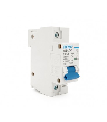 Автоматический выключатель постоянного тока CHCYZO RKB1/DC-B200, 1P, 200A, 12-125V
