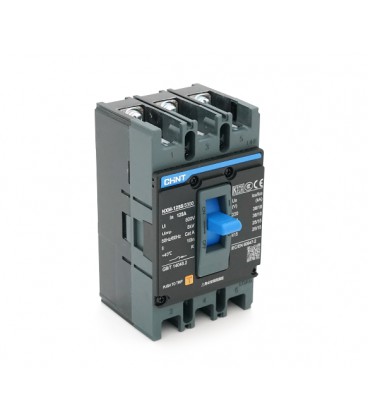 Автоматический выключатель переменного тока CHINT NXM-125S-3300-125A, 3P, 125A, 415V, 25kA, 8kV