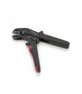 Инструмент обжимной Cinlin для обжимки клемм + насадки 06 -0.5-6mm2, 02С -0.5-2.5mm2, 06WF -0.25-16mm2, 48B -0.5-2.5mm2, Black-r