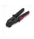 Инструмент обжимной Cinlin для обжимки клемм + насадки 06 -0.5-6mm2, 02С -0.5-2.5mm2, 06WF -0.25-6mm2, Black-red