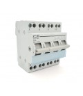 Модульный перекидной автомат трехпозиционный ( перекидной автомат) Voltronic SF219G-4P-63A с общим выходом, прозрачная крышка