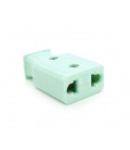 Штепсельное гнездо под вилку без заземления 16А 250V 948, Салатовый, Q20
