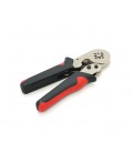Кримпер HSC8 6-4A для обжима кабельного наконечника, 0.25-10mm2, Black-red