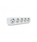 Колодка для удлинителя 5 гнезд с заземлением 16A 250V , Q50