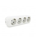 Колодка для удлинителя 4 гнезда с заземлением 16A 250V Q70