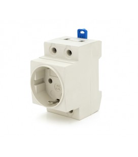 Модульная розетка Chenf на DIN-рейку, 250V/10-16A, Box