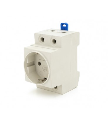 Модульная розетка Chenf на DIN-рейку, 250V/10-16A, Box