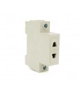 Модульная розетка Chenf universal на DIN-рейку, 250V/10-16A, Box
