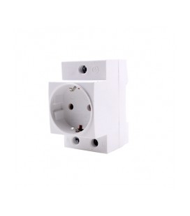 Модульная розетка PT-316 на DIN-рейку, 250V/10-16A, 45*78.5*63mm
