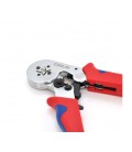 Кримпер CINLINELE HCS8 10SA для обжима кабельного наконечника, blue-red + набор кабельных наконечников (VE0508,VE1508,VE1008,VE4