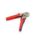 Кримпер HCS8 6-4A для обжима кабельного наконечника, red-blue + набор кабельных наконечников (VE0508,VE7508,VE1008,VE1508,VE2508
