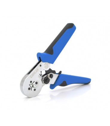 Кримпер CINLINELE HCS8 10S для обжима кабельного наконечника, blue + набор кабельных наконечников (VE0508,VE1508,VE1008,VE4009,V