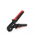 Кримпер HCS8 6-6A для обжима кабельного наконечника, black- red + набор кабельных наконечников (VE0508,VE7508,VE1008,VE1508,VE25