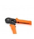 Кримпер CINLINELE HCS8 6-4 для обжима кабельного наконечника, orange + набор кабельных наконечников (VE0508,VE1508,VE1008,VE4009