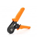 Кримпер CINLINELE HCS8 6-4 для обжима кабельного наконечника, orange + набор кабельных наконечников (VE0508,VE7508,VE1008,VE1508