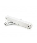 Сетевой фильтр F04U, 4 розетки EU + 3 USB, 1.5 м, сечение 3х0,75мм, 2500W, White, Box