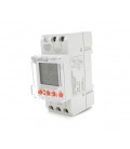 Реле времени Sinotimer TM920BK, на DIN-рейку, LCD, программируемый, сменная батарея, 30А, 85-265V, 87х65х36 мм