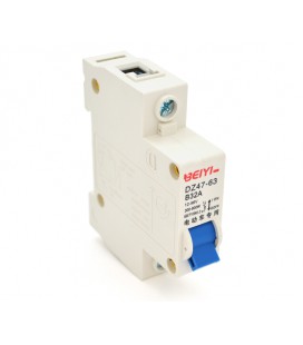 Автоматический выключатель переменного тока BEIYI DZ47-63-1P-B32A, B32, 300-800W. 12-96V