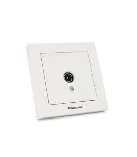 Розетка Panasonic Karre Plus 55 TV, Телевизионная, белая