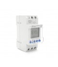 Реле времени Sinotimer TM928RAKL, на DIN-рейку, LCD, программируемый, сменная батарея, 16А, 85-265V, 87х65х35 мм