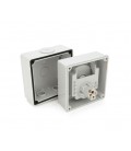 Выключатель наружного монтажа, двухсторонний вывод, IP65, AC:250V, 16A, Grey