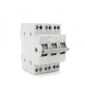 Модульный перекидной автомат трехпозиционный ( перекидной автомат) Voltronic FHM5-63/3P, 220/380В