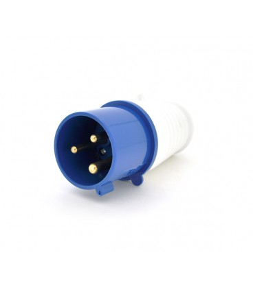 Вилка кабельная SF-023, 3 контакта, 2Р+E, 32А, 380V, IP44