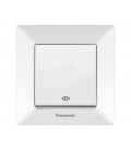 Выключатель Panasonic Arkedia Slim одноклавишный перекрестный белый