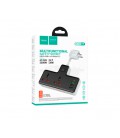 Сетевой фильтр HOCO AC12A на 2 розетки + 3 USB+ USB-C, 30W, кабель 1м, 220В, Black, Box