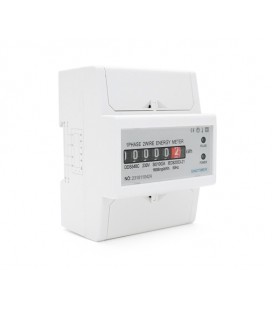 Однофазный электрический счетчик DDS548C, на DIN-рейку 4P, 220 В, 30-100 А, однотарифный