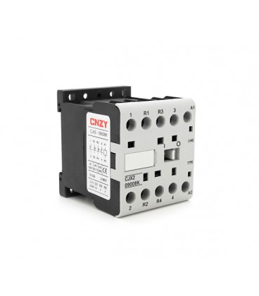 Контактор мини для переменного тока CHINT CJX2-K0908, 220V, 9А, 2NO + 2NC, 46*59*58мм