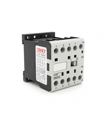 Контактор мини для переменного тока CHINT CJX2-K0904, 220V, 9А, 4NO, 46*59*58мм