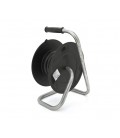 Катушка для удлинителя до 25м без кабеля на 4 гнезда с заземлением Ø250 мм