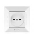 Розетка Panasonic Arkedia Slim, белая