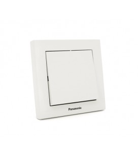 Выключатель Panasonic Karre Plus 55 одноклавишный, белый
