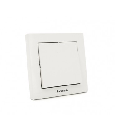 Выключатель Panasonic Karre Plus 55 одноклавишный, белый