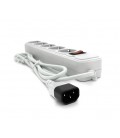 Сетевой удлинитель Gembird UPS SPG5-X-6G, 220В 10А, 5 розеток, 1.8 м, Gray, Q40