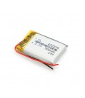 Литий-полимерный аккумулятор 6*25*35mm (Li-ion 3.7В 500мА·ч)