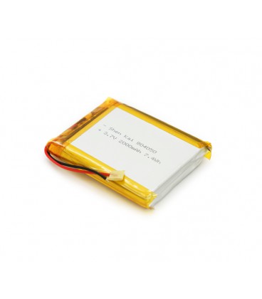 Литий-полимерный аккумулятор 8*40*50mm (Li-ion 3.7В 2000мА·ч)