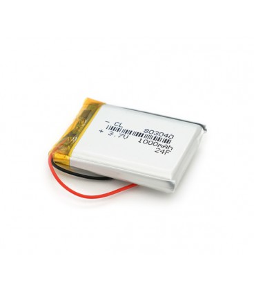 Литий-полимерный аккумулятор 8*30*40mm (Li-ion 3.7В 1000мА·ч)