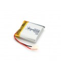 Литий-полимерный аккумулятор 8*30*30mm (Li-ion 3.7В 700мА·ч)