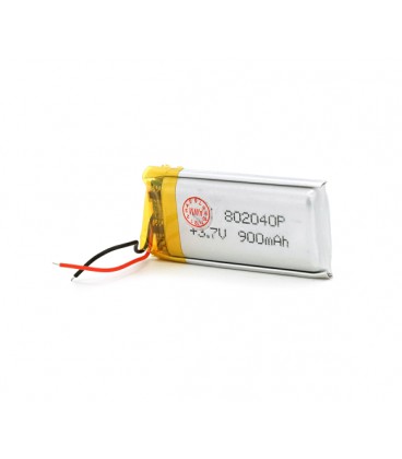 Литий-полимерный аккумулятор 8*20*40mm (Li-ion 3.7В 900мА·ч)
