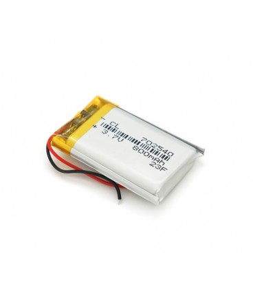 Литий-полимерный аккумулятор 7*25*40mm (Li-ion 3.7В 800мА·ч)
