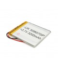 Литий-полимерный аккумулятор 5*60*70mm 3,7V (Li-ion 3.7В 3200мА·ч)